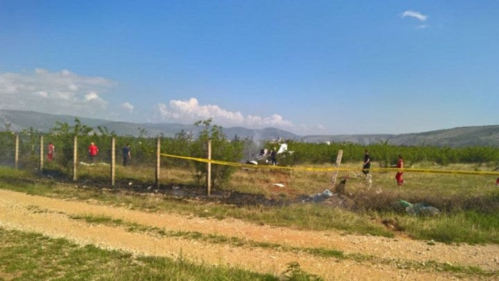 Τραγωδία στη Βοσνία – 5 νεκροί από τη συντριβή μικρού αεροπλάνου (εικόνα)